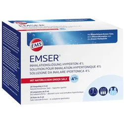 EMSER Inhalationslösung Hyperton 4% 20X5 ml Inhalationsampullen