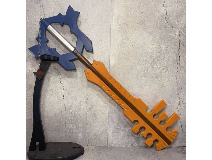 Tournoyaume coeur clé Katana Original samouraï sabre réel japonais Katana Sora épée Anime Cosplay accessoire PU Ninja couteau jouet cadeau