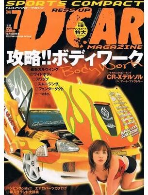 Inspired Living Retro JDM Wall Art GTR Magazine Cover Canvas Wall Decor 30x40cm Unframed 3