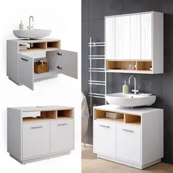 Vicco Waschtischunterschrank Waschbeckenunterschrank Waschtisch Beatrice 80cm