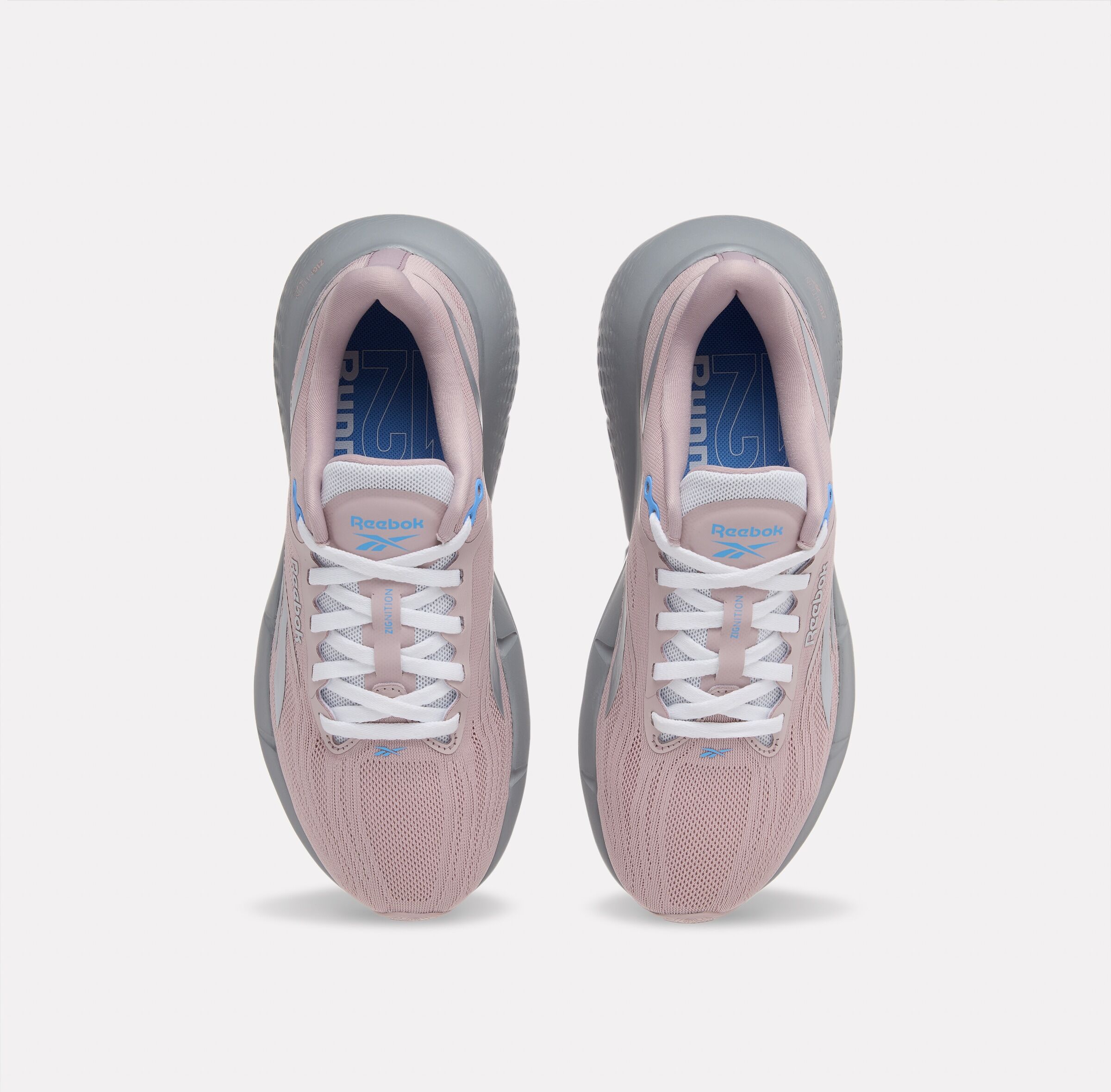 Laufschuh REEBOK "ZIGNITION", Damen, Gr. 42, rosa (muted mauve), Textil, Schuhe Laufschuh, vielseitiger Lauf- und Trainingsschuh