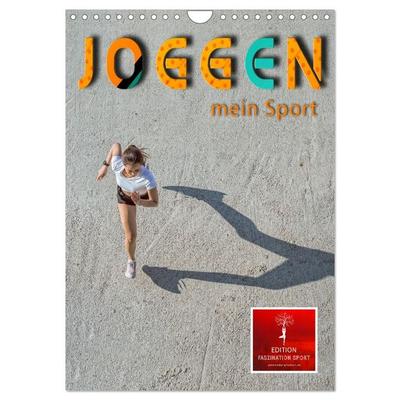 Joggen - mein Sport (Wandkalender 2026 DIN A4 hoch), CALVENDO Monatskalender