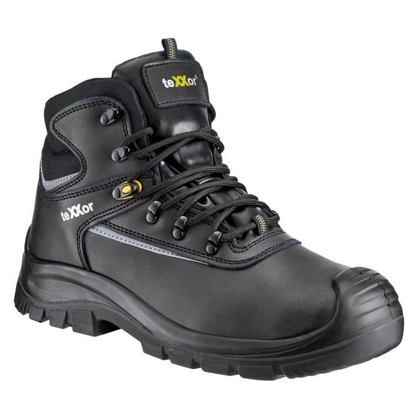 BIG Arbeitsschutz S3-Sicherheitsschnürstiefel DI schwarz,Gr.42 (S3, 42) (228247)