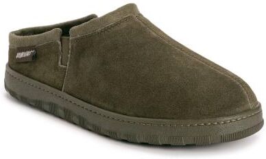 MUK LUKS Matt Printed Berber Suede Clog - Mens 11 Green Slipper Medium