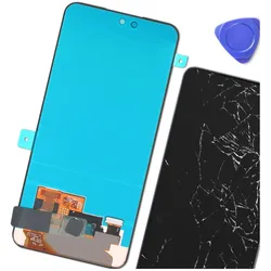 Samsung LCD-Display und Touchscreen für S24 FE Original (Display, Samsung Galaxy S24 FE), Mobilgerät Ersatzteile, Schwarz
