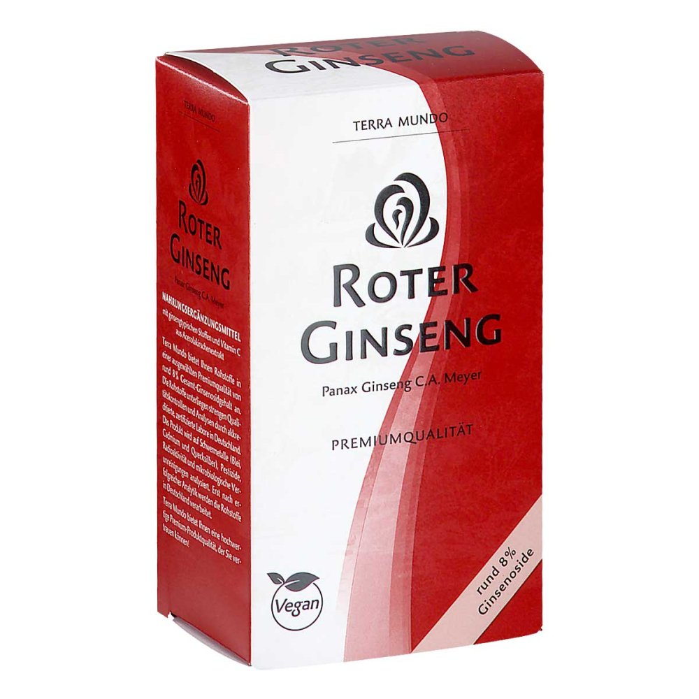 Terra Mundo GmbH Roter Ginseng 400 mg 8% von Terra Mundo 10048344