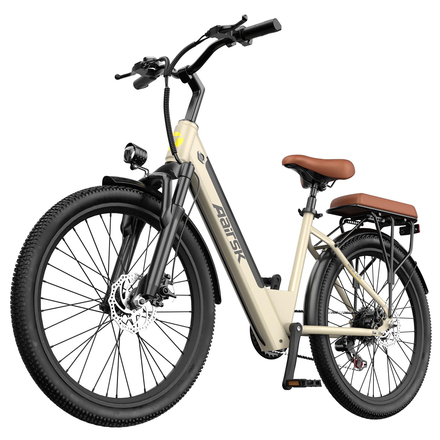 S600 Stadt-Pedelec Elektrofahrrad, 250W Motor, 36V 13Ah abnehmbarer Lithium-Ionen-Akku, 26-Zoll Offroad-Luftreifen, max. Traglast 150 kg E-BIKE