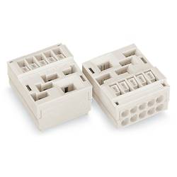 Verbindungsklemme starr: 1.5-2.5 mm² Polzahl: 5 WAGO 267-305 50 St. Weiß