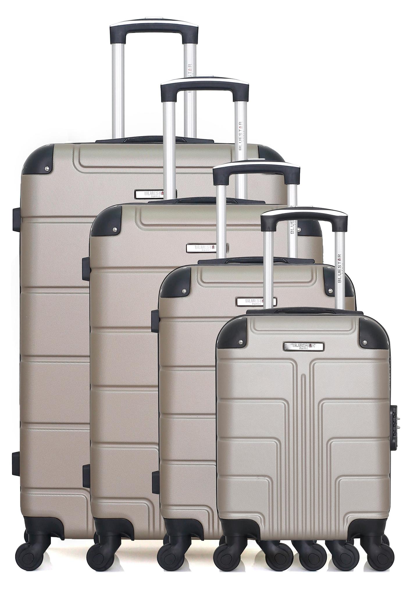 BLUESTAR - 4er-Set OTTAWA-M-Koffer, 75 cm, 4 Rollen