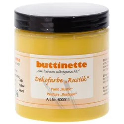 buttinette Dekofarbe Rustikal, verschiedene Farbtöne, 250 ml