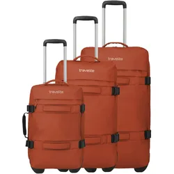 Travelite BOLONIA Wheeled Duffle Set L/M/S - Orange Koffer24