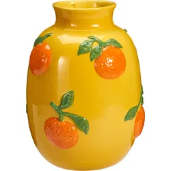 Vase MANDARINE (DH 17x25 cm) - gelb - DH 17x25 cm