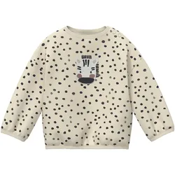 s.Oliver Sweatshirt Zebra Punkte, natur | mehrfarbig, 68