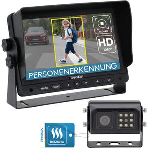 VSG24 Rückfahrkamera Vision AI Pro 24200, 1080p Kamera 120°, Nachtsicht, Monitor