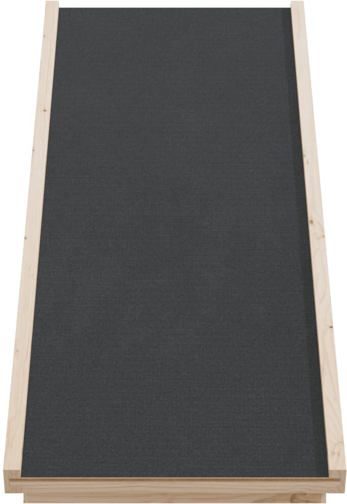 Archie & Oscar Evansville Ramp Gray 60cm H x 100cm W x 40cm D