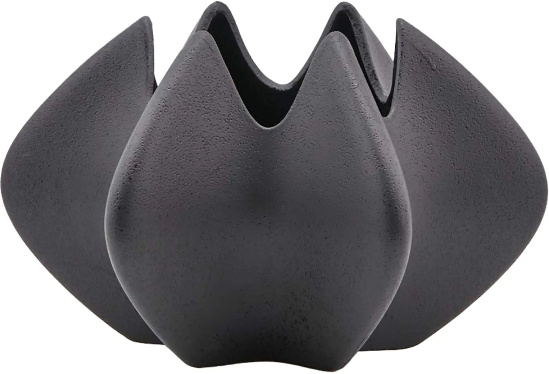 Edg Keramik Schwarz H: 23 cm  Schwarz