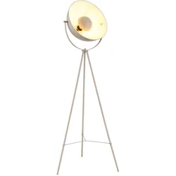Nowa Stehlampe Timo Alu, Eisen, Stahl & Metall