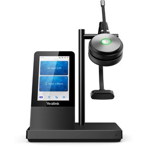 Yealink Headset WH66 UC Mono, mit Ladestation, für Festnetztelefone DECT, USB-A, Bluetooth, On-Ear