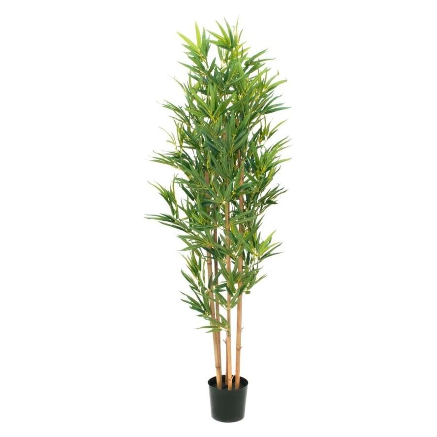 Europalms Bambus deluxe, Kunstpflanze, 150cm (150 cm) (82509166)