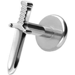 Titan Labret mit Push Fit SCHWERT