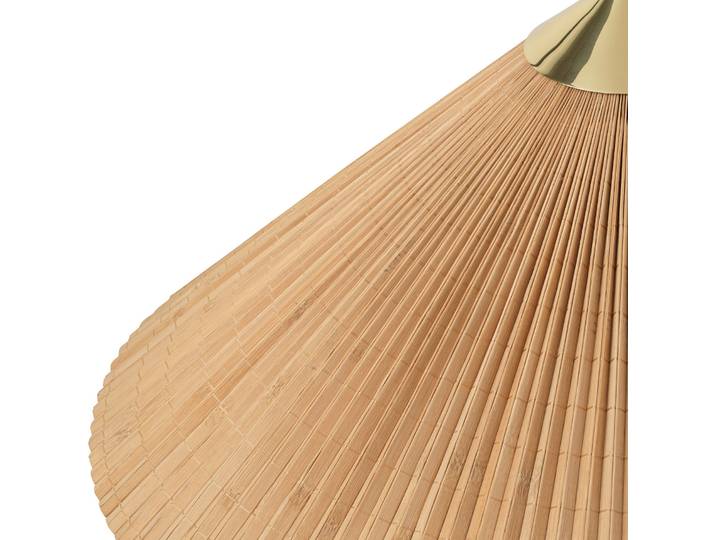 9602 Lampadaire Bamboo - GUBI - Salon / séjour - Design - Bois - Avec abat-jour