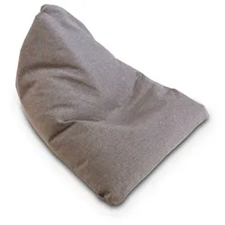 INNOVATION LIVING Sitzsack Soft Peak Stoff Light Grey