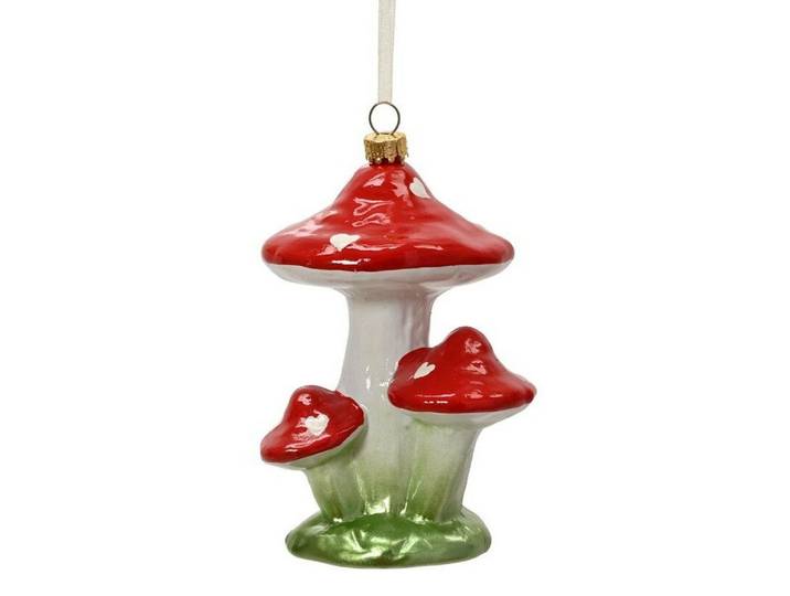 Kersthanger paddenstoel 12.5 cm