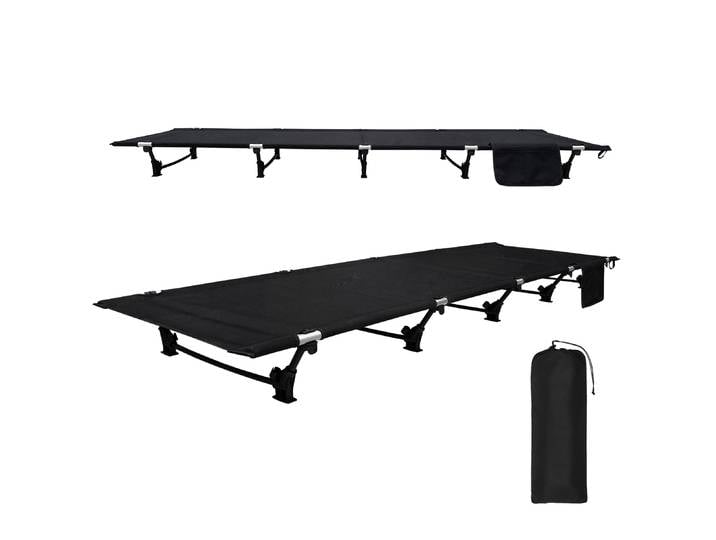 Lit de Camping lit pliant Portable extérieur ultraléger Compact tente lit pour Camping voyage sac à dos randonnée lit de couchage