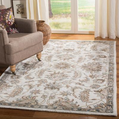SAFAVIEH Handmade Bella Fidelia Modern Floral Wool Rug