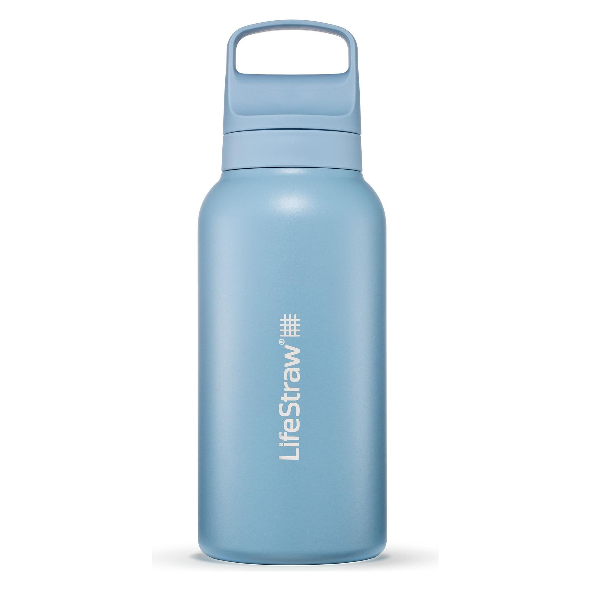 LifeStraw Go Steel 1-Liter (icelandic blue) (1 l) (LGV41SBLWW)