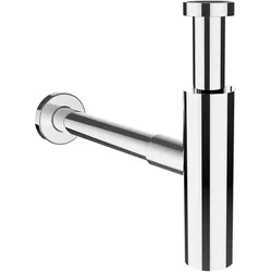 LAUFEN Siphon, DN32, verchromt, mit verlängertem Ablaufrohr, H8939470000001