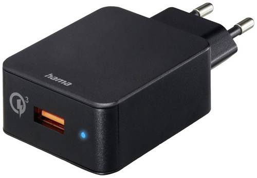 Hama USB Ladegerät 19.5 W 1x USB-A Schwarz Innenbereich
