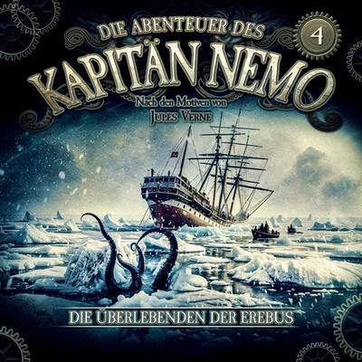 Die Abenteuer des Kapitän Nemo - Folge 4: Die Überlebenden der Erebus - Jules Verne,Marc Freund, Audio, 9783689849269