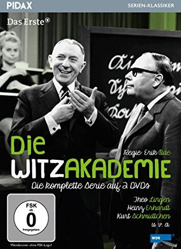 Erik Ode - Die Witzakademie / Die komplette 5-teilige Serie mit Theo Lingen, Heinz Erhardt und Kurt Schmidtchen (Pidax Serien-Klassiker) [2 DVDs] - Preis vom 10.10.2026 11:48:34 h