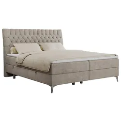 BOXBETT MILEN 180/200 Beige Struktur - H3