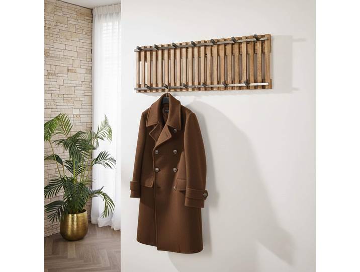 Porte manteaux mural en bois 100 x 33 - Tweak