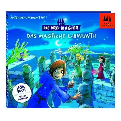Bornstädt, M: Drei Magier - Das magische Labyrinth/2 CDs - Matthias Bornstädt, CD, 4001504231613