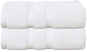 Home Weavers Inc Home Weavers Elegance Essentials 550GSM Cotton Zero Twist Super Absorbent Bath Towel Set of 2