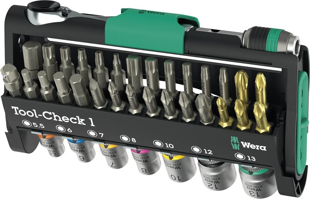 WERA Bit-Satz Tool-Check 38-teilig