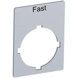 ABB Accessories Textschild ”Fast” für Schalter mit 1 Schaltstellung SK615552-16