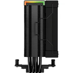 Deepcool AK400 Digital (152 mm), CPU Kühler, Mehrfarbig, Schwarz