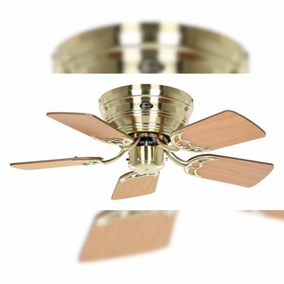 Casafan Deckenventilator Classic Flat III Messing gebürstet 75 79