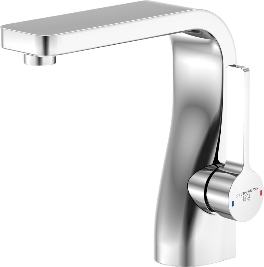 Steinberg Serie 230 mitigeur lavabo 2301010 sans garniture de vidage, chromé