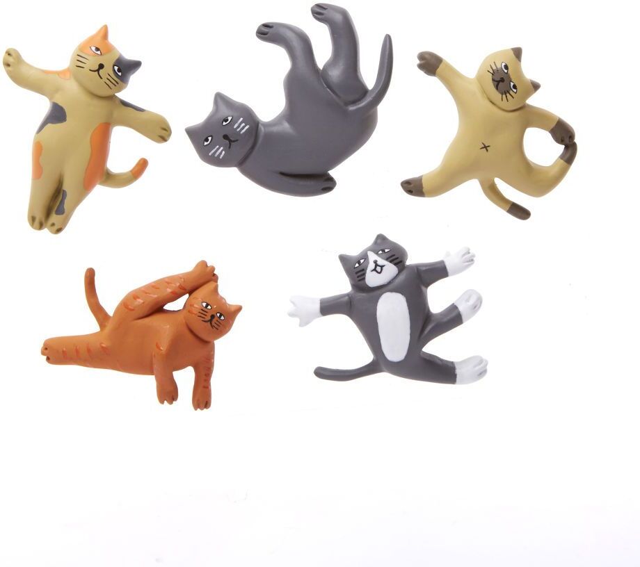 Cat Yoga Magnets (MG89)