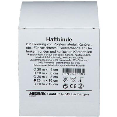Haftbinde elastisch 10 cmx20 m 1 St Binden