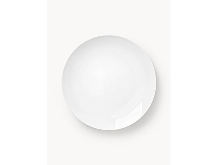 Assiettes plates en porcelaine Delight Modern, 4 pièces