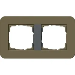 Gira Abdeckrahmen 2fach 0212426