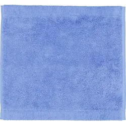 Lifestyle Sport Handtuch 30 x 30 cm glatt tiefes Blau
