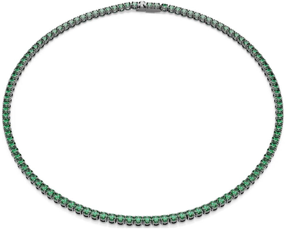 Swarovski Matrix kaulakoru, vihreät zirkonit