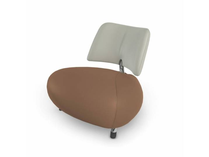 Leolux Pallone Sessel - Leder Senso Camel Dawn Modern
